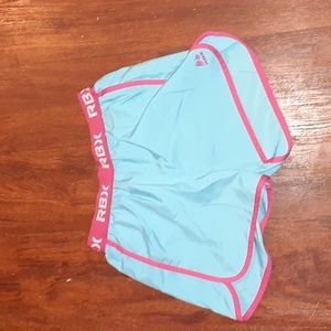 Blue and pink and white